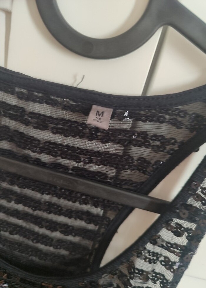 Payetli bluz - Görsel 4