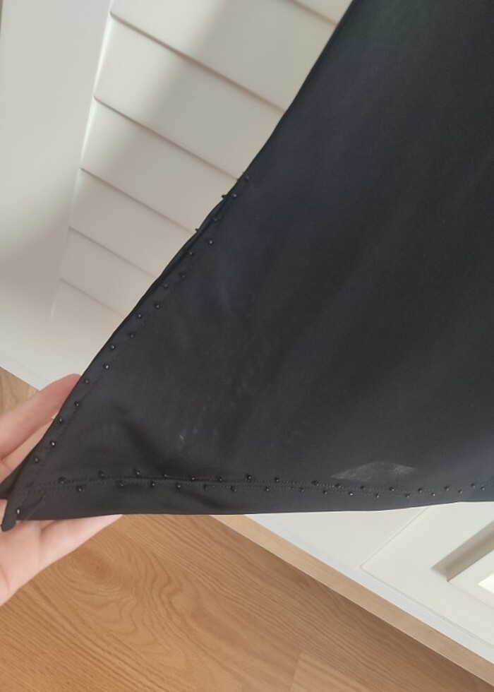 Asimetrik kesim bluz - Görsel 3