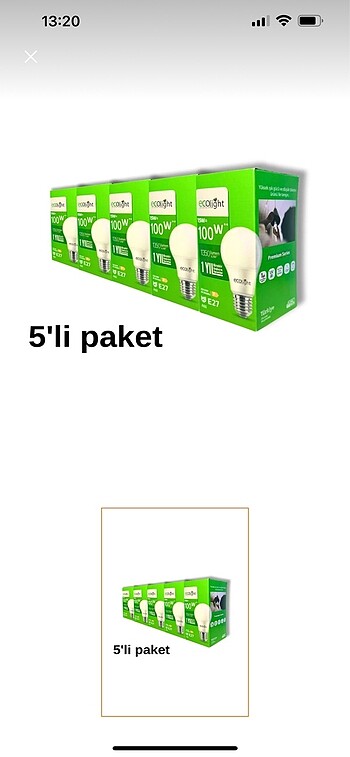 Led Ampül