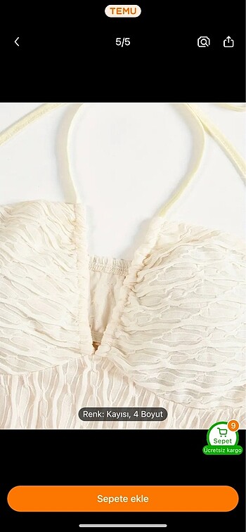 Bağlamalı askılı bluz - Görsel 3