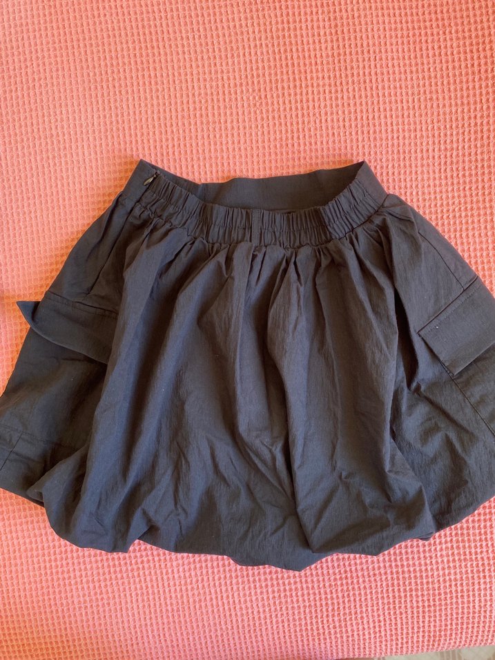 Siyah balon Midi Etek - Görsel 2