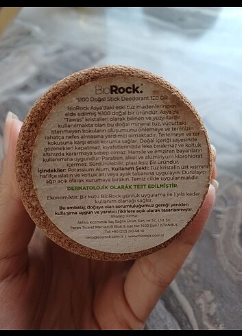 Diğer Biorock Deodorant