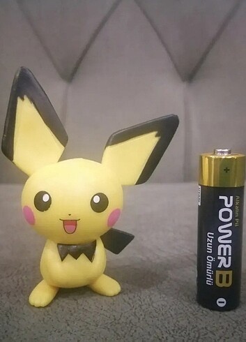  Beden Pokemon pichu figür