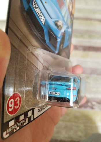 xs Beden mavi Renk Hot Wheels Porsche 718 Cayman Mavi Oyuncak Araba