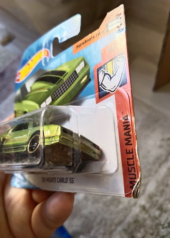 xs Beden Parlak Yeşil '88 Monte Carlo SS model araç eski case