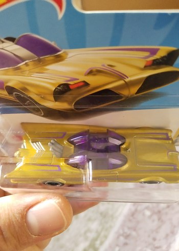 xs Beden sarı Renk Hot Wheels TV Serisi Batmobile Eski Seri