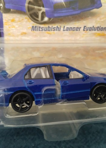 Hot Wheels Majorette Mavi Mitsubishi Lancer Model Araba