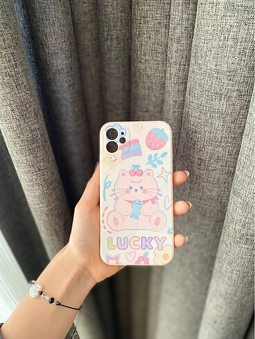 xs Beden Kawaii Iphone 11 model telefon kılıfı kaplık
