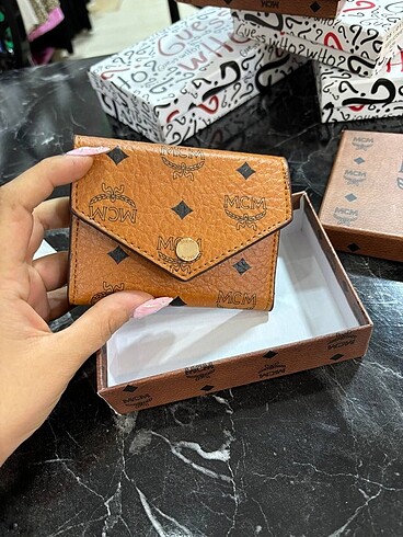 Mcm mini taba zarf cüzdan
