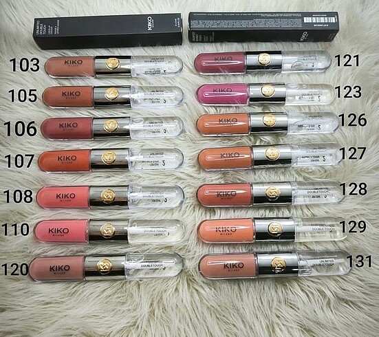 İthal Kiko Çift Taraflı Gloss 110