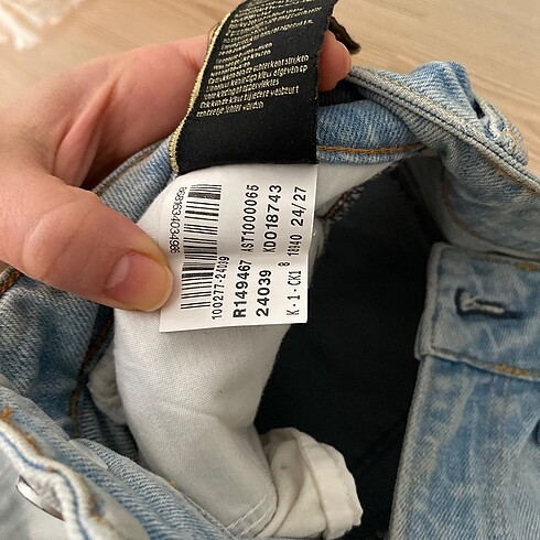 xs Beden mavi Renk Mavi jeans