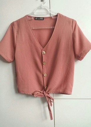 Pembe bluz