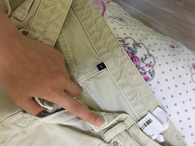 38 Beden camel Renk Bej pantolon
