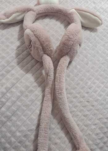 Bej Peluş Oyuncak Kulaklık