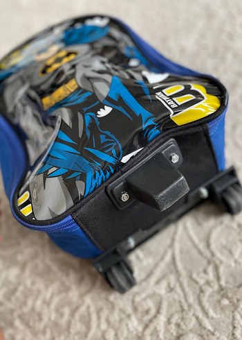 Batman Temalı Çekçekli Çocuk Çantası - Görsel 5