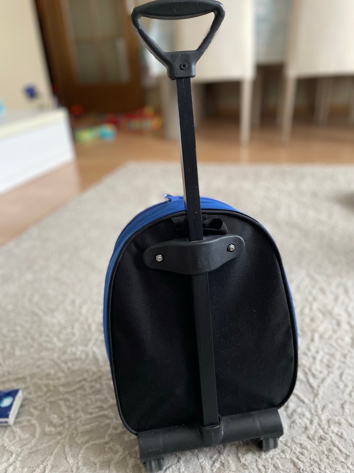 Batman Temalı Çekçekli Çocuk Çantası - Görsel 2