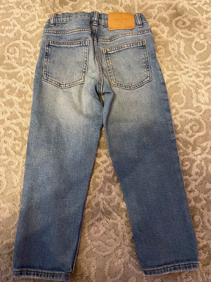 ZARA Gevşek Kesim Erkek Kot Pantolon - Görsel 2