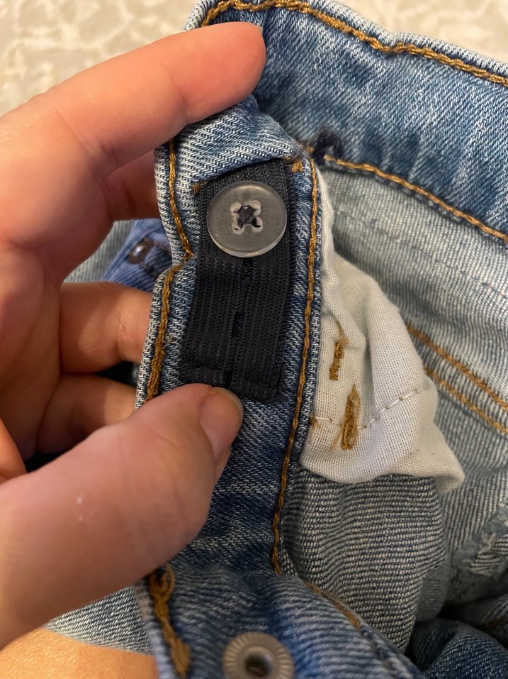 ZARA Gevşek Kesim Erkek Kot Pantolon - Görsel 4