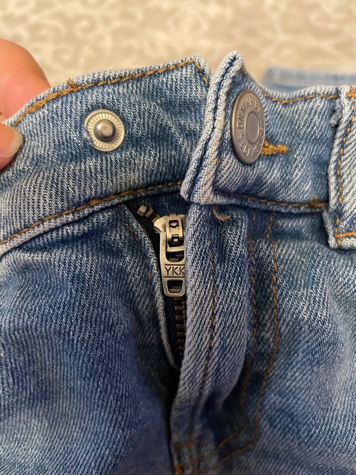 ZARA Gevşek Kesim Erkek Kot Pantolon - Görsel 5