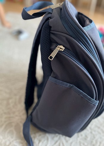 Baby Mom 
Mavi Baskılı Bebek Çantası - Görsel 7