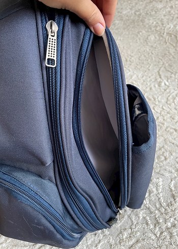 Baby Mom 
Mavi Baskılı Bebek Çantası - Görsel 4