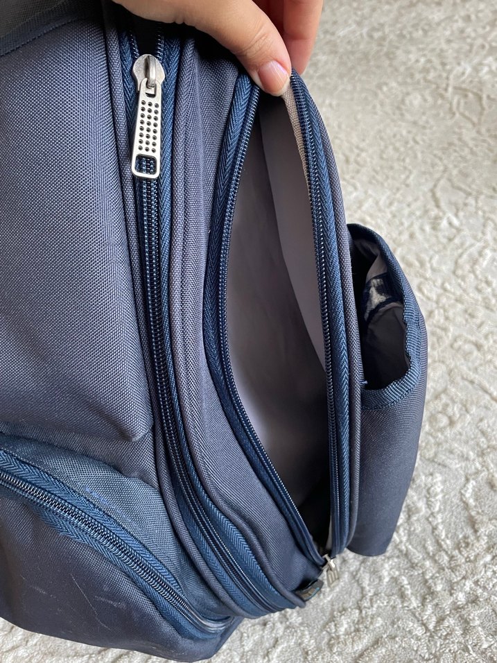 Baby Mom 
Mavi Baskılı Bebek Çantası - Görsel 4