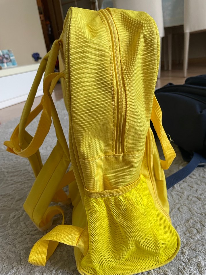 Baby& Mom Sarı Baskılı Bebek Çantası - Görsel 5