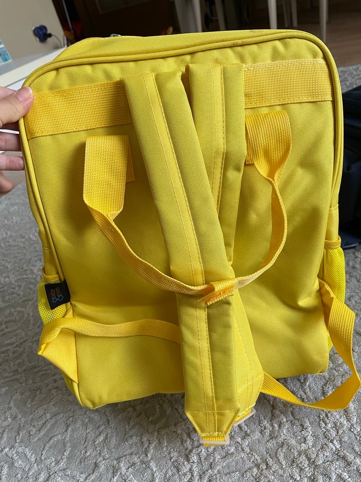 Baby& Mom Sarı Baskılı Bebek Çantası - Görsel 3