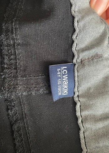 Erkek Çocuk Siyah Regular Fit Kot Pantolon - Görsel 3