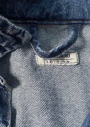 Erkek Çocuk Mavi Denim Ceket - Görsel 5