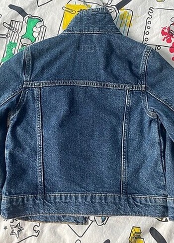 Erkek Çocuk Mavi Denim Ceket - Görsel 2