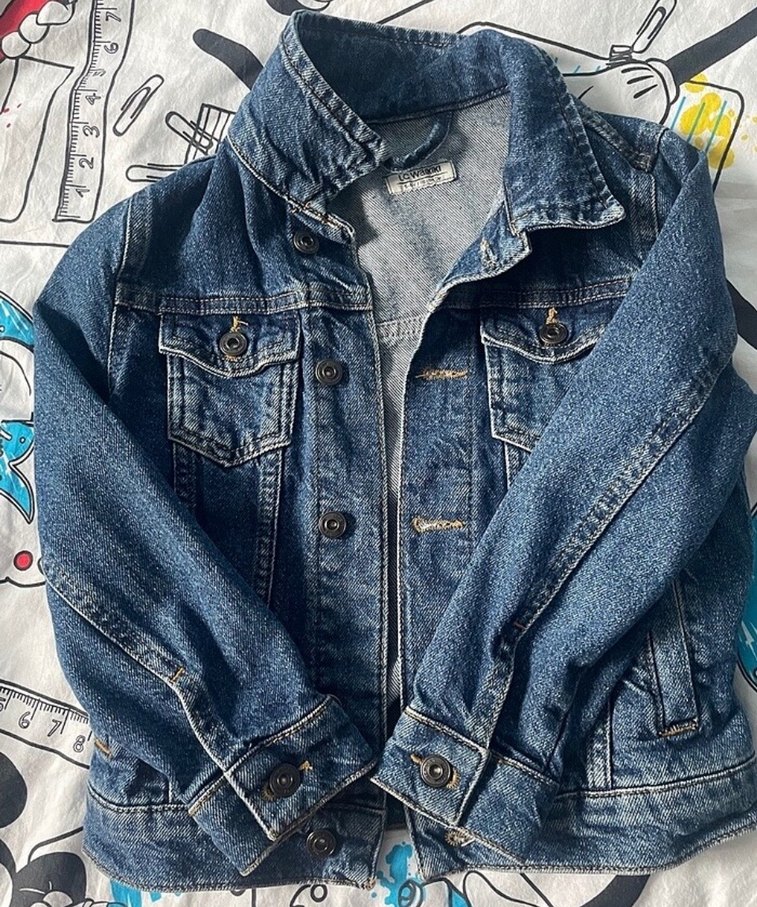 Erkek Çocuk Mavi Denim Ceket - Görsel 4