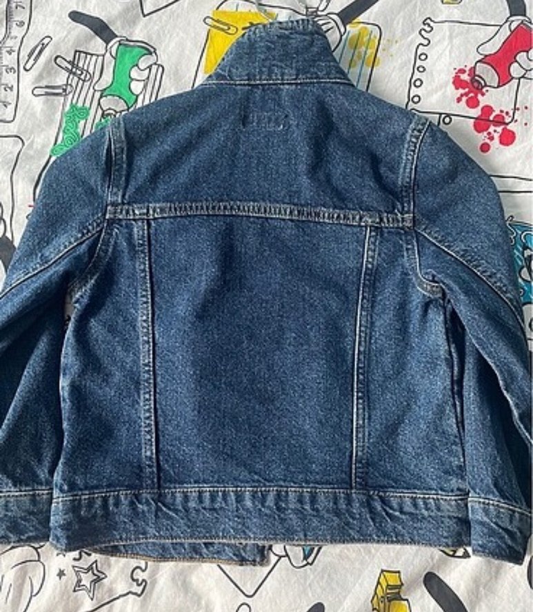 Erkek Çocuk Mavi Denim Ceket - Görsel 2