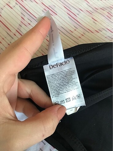 l Beden siyah Renk Bikini üstü