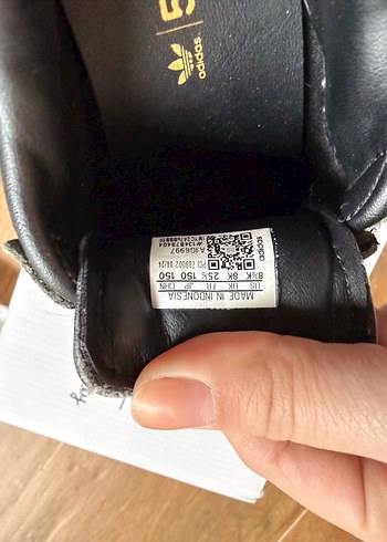 Siyah kız Çocuk Sneakers Velcro Bantlı - Görsel 5