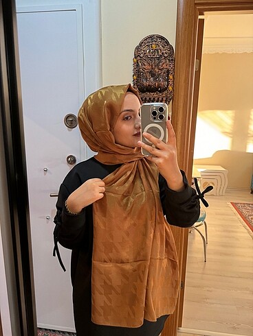 Bal köpüğü jakarlı şal