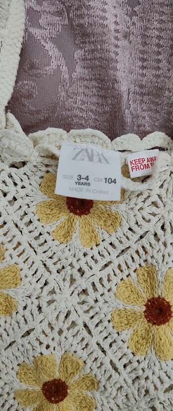 Zara Kız çocuk elbise 