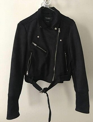Pull& Bear süet deri ceket