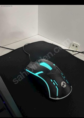 Kablolu Siyah Gaming Mouse ve Kılavye - Görsel 6