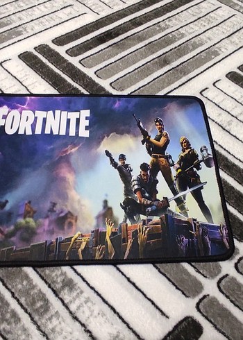 Fortnite Temalı Çok Renkli Mouse Pad - Görsel 2