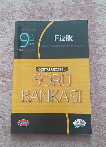 Editör yayınları 9. Sınıf fizik soru bankası 