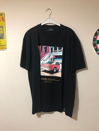 Bershka Vintage Tişört Unisex