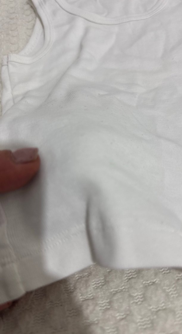 Beyaz kız Çocuk Atlet 2'li Paket - Görsel 2