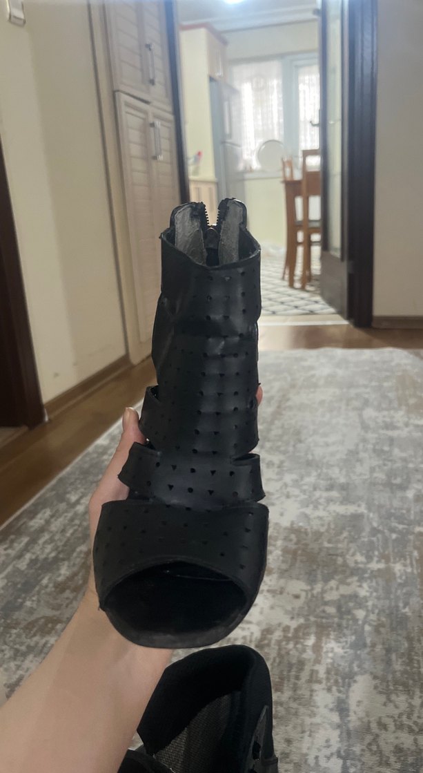 Topuklu sandalet tarzı topuklu - Görsel 2