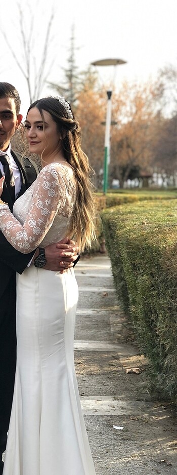s Beden beyaz Renk Nikah elbisesi abiye