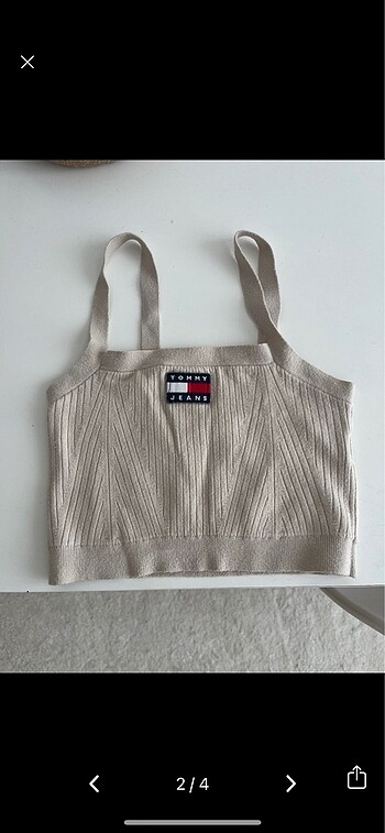 tommy hilfiger askılı crop