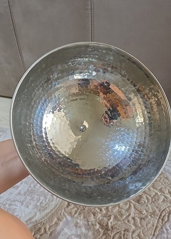 Beden gümüş servis kapağı