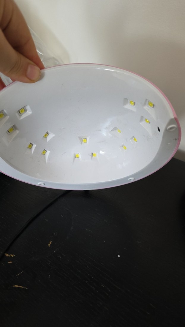 Pembe Kedi Figürlü Tırnak kurutma cihazı - Görsel 4