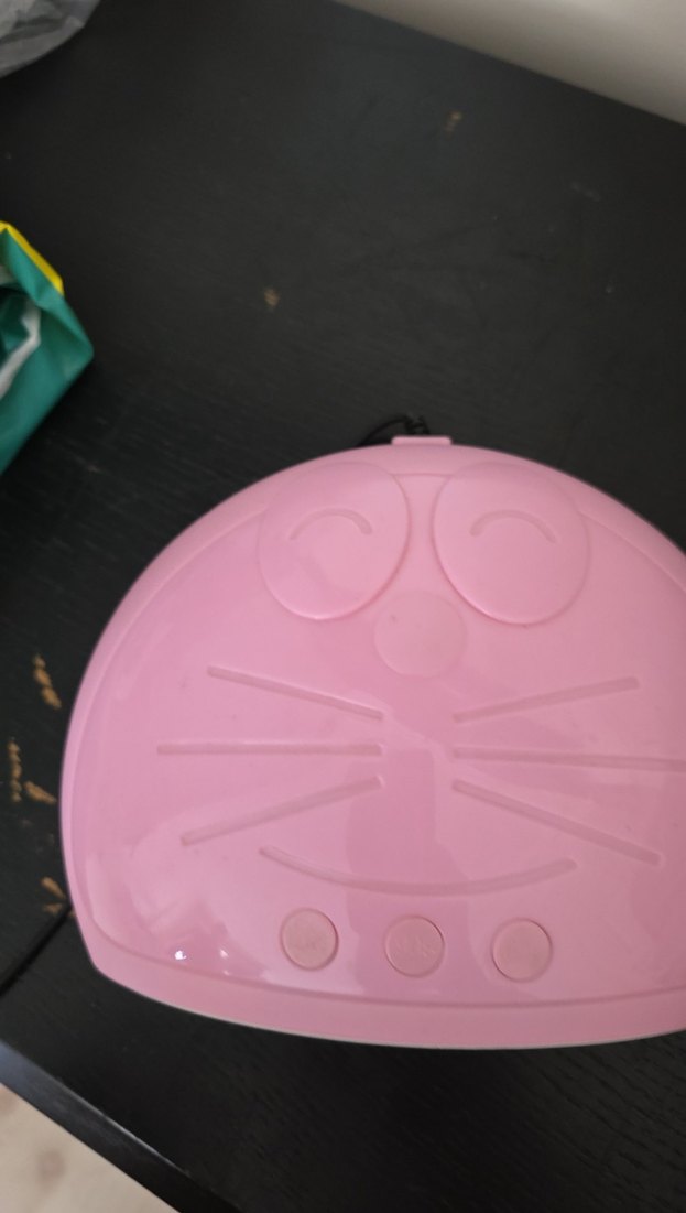 Pembe Kedi Figürlü Tırnak kurutma cihazı - Görsel 3