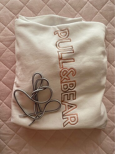 pull bear beyaz sweatshirt